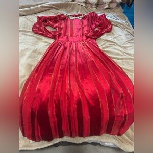 Elegant Ruby Vintage The Silk Farm Formal Dress 4